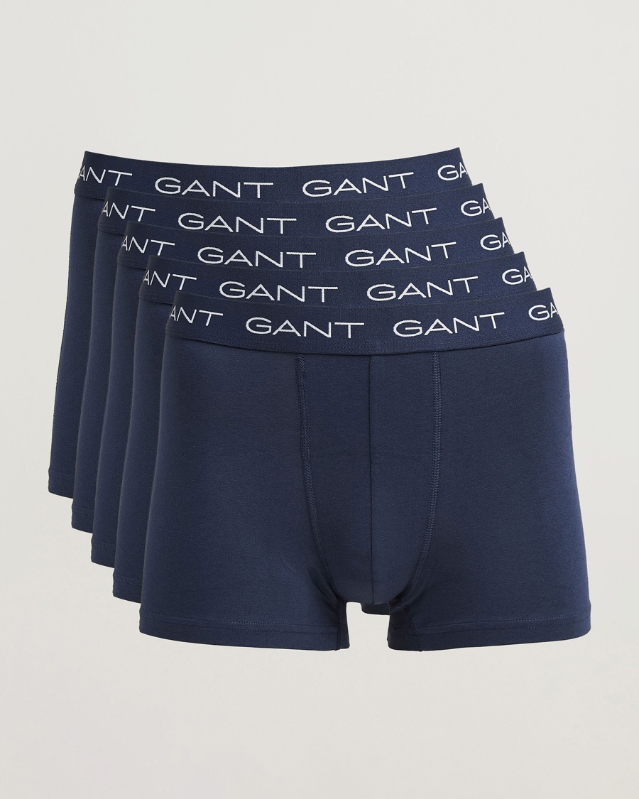 Gant 5-Pack Trunks Marine – Blue