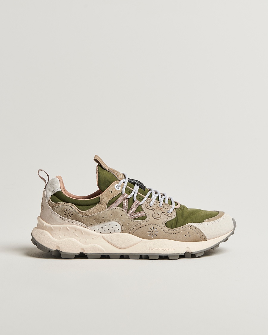 Flower Mountain Yamano 3 Suede/Nylon Sneaker Grey – Grey