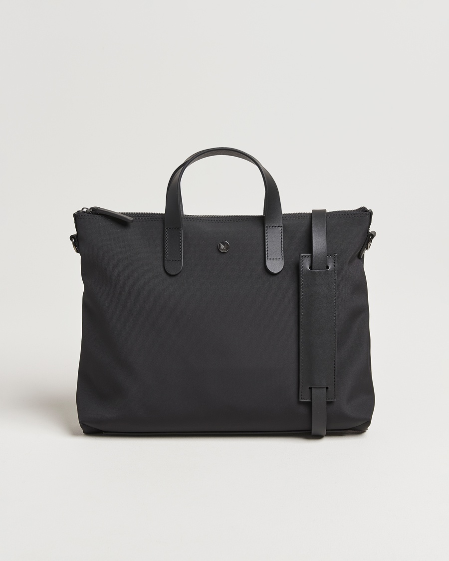 Mismo M/S Canvas Slim Brief Eclipse Black/Black – Black