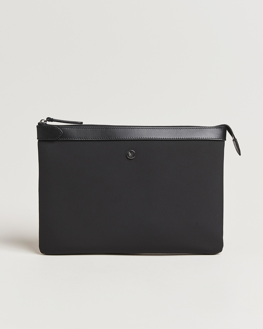 Mismo M/S Nylon Pouch Large Eclipse Black/Black – Black