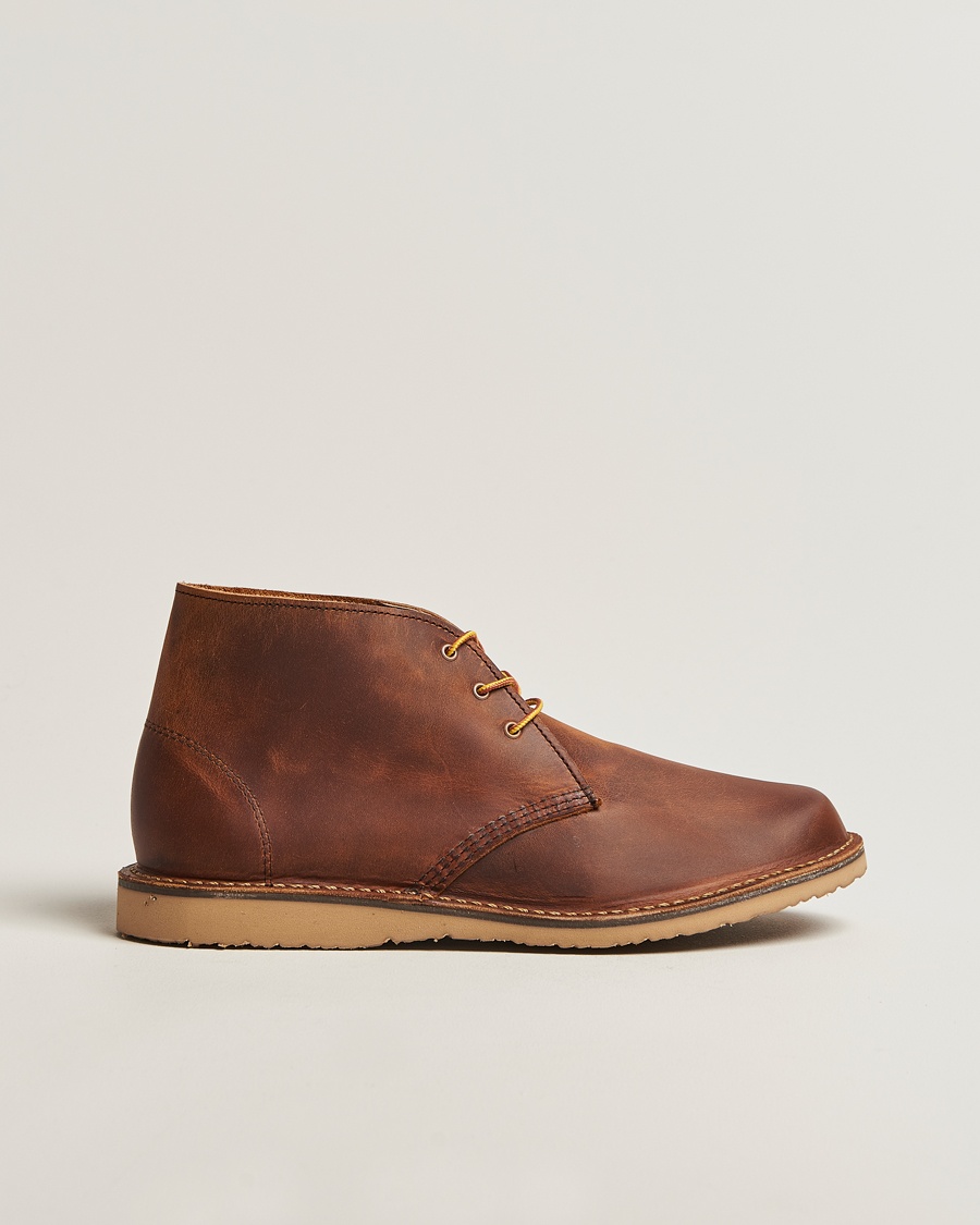 Red Wing Shoes Weekender Chukka Copper Rough/Though Leather – Brown