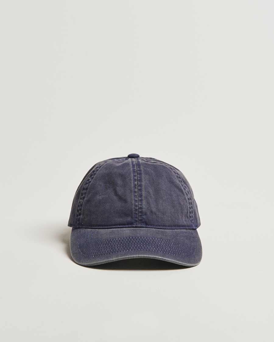 Varsity Headwear Washed Cotton Baseball Cap Navy – Blue