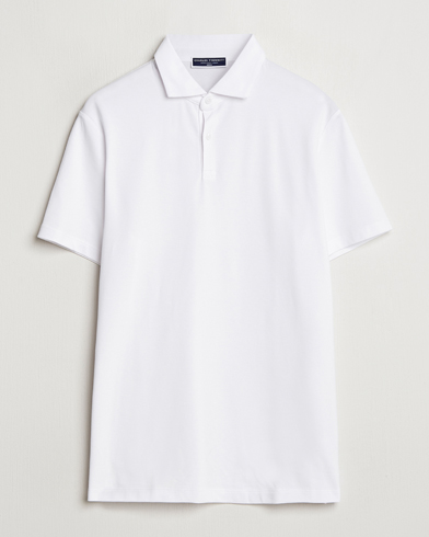 Charles Tyrwhitt Short Sleeve Cotton Pique Polo White – White