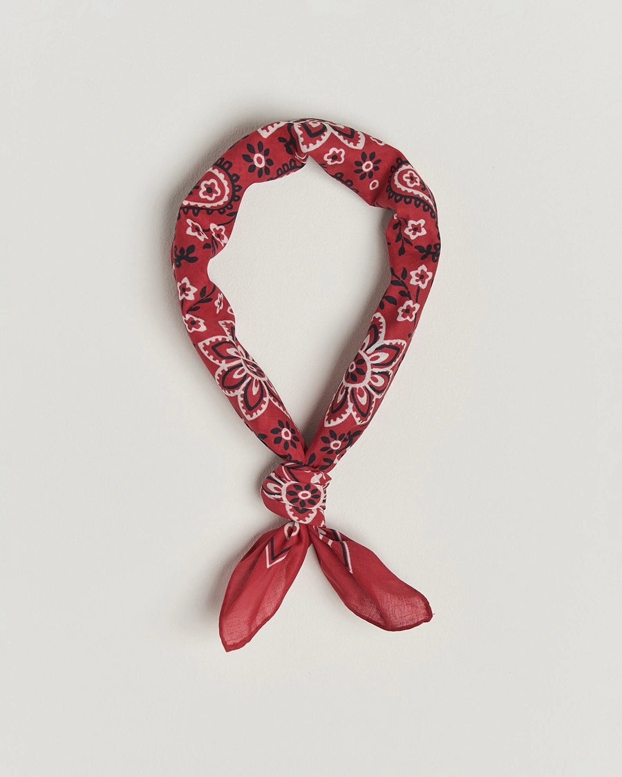 Drake's Drake'sClassic Paisley BandanaRed – Red