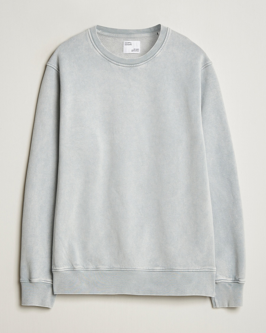 Colorful Standard Classic Organic Crew Neck Sweat Faded Grey – Grey