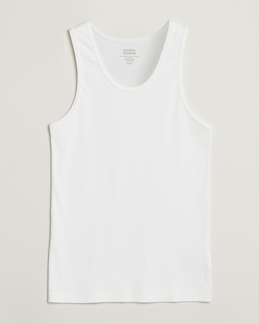 トップス Cotton Rib Bicolor Reversible Tank Top RECYCLED RIB BICOLOR TANK TOP