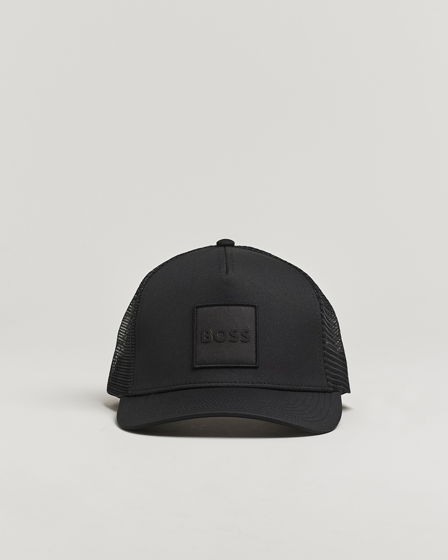 BOSS ORANGE Elliot Trucker Cap Black – Black
