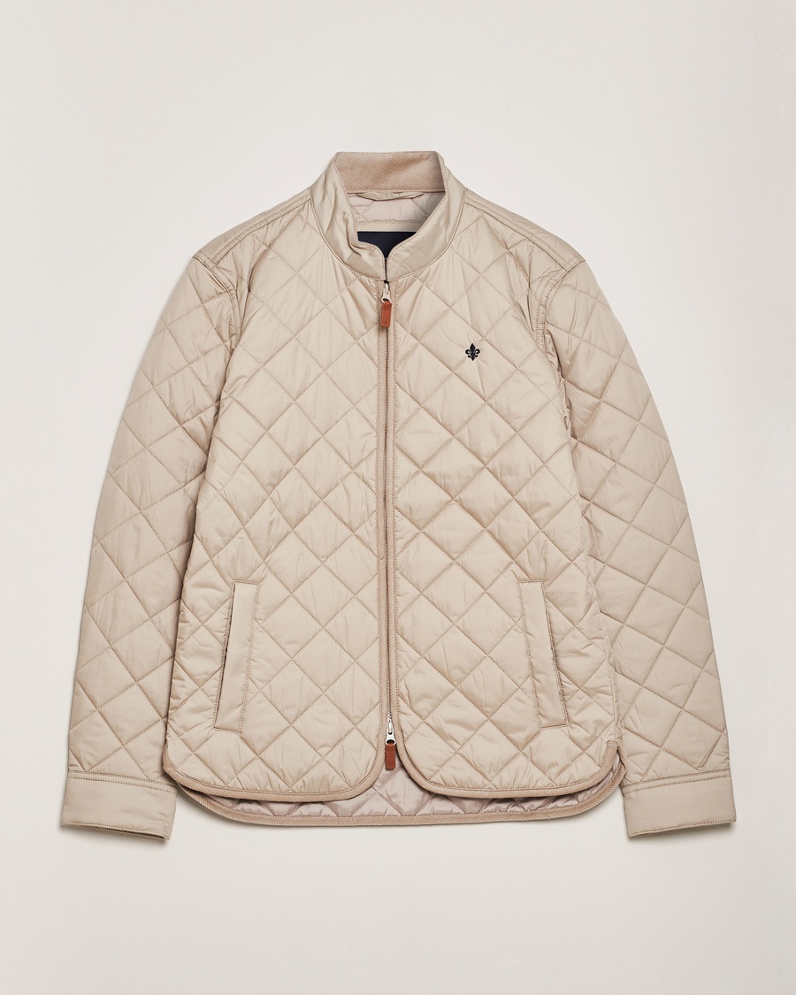 Jil Sander Quilted Jacket Brown at CareOfCarl.com