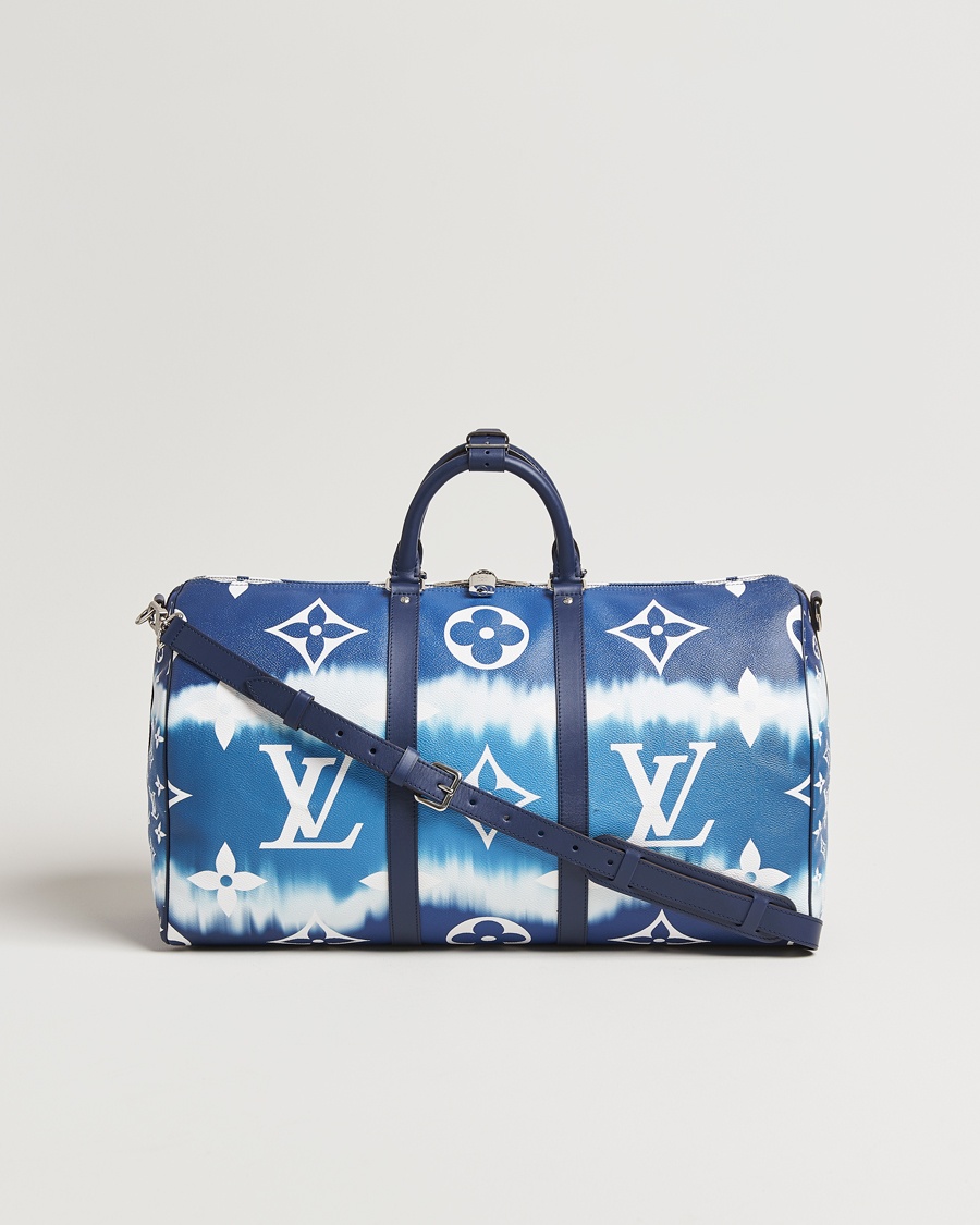 Louis Vuitton Pre-Owned Keepall Bandoulière 50 Escale Limited Edition – Blue