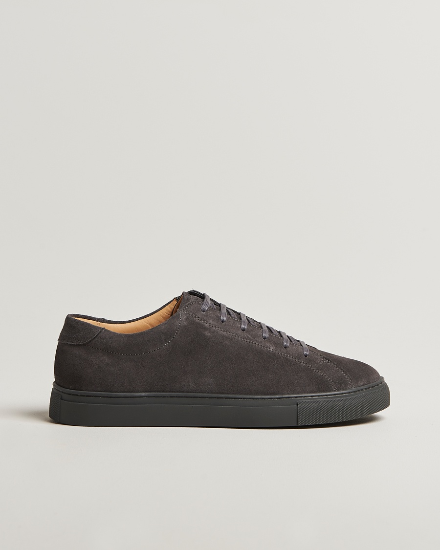 Myrqvist Oaxen Monochrome II Sneaker Dark Grey Suede – Grey