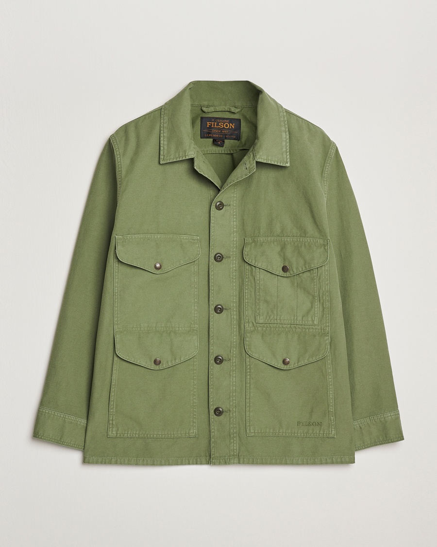 Filson Reverse Sateen Field Cruiser Washed Green – Green