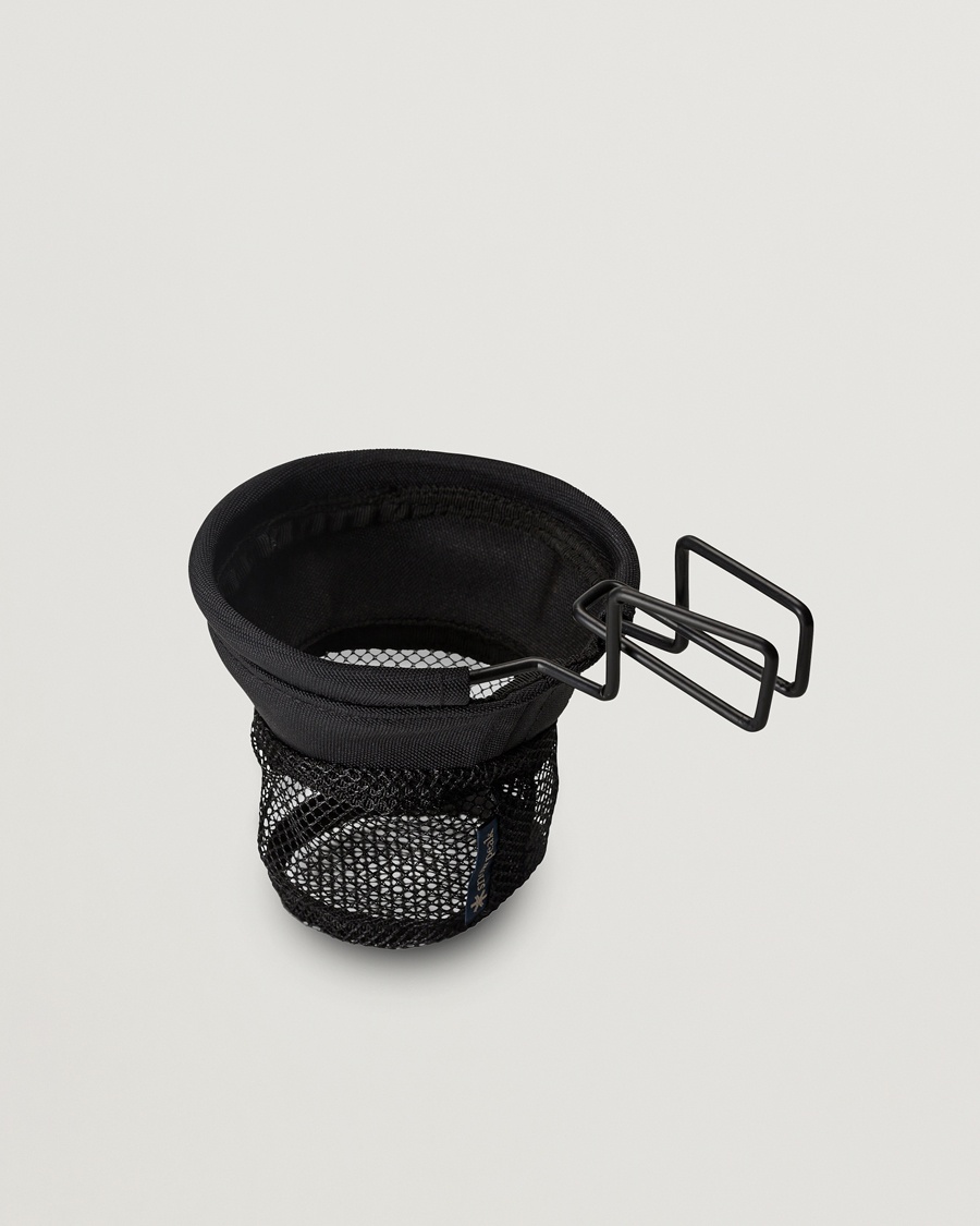 Snow Peak Low Chair Cup Holder Black – Black