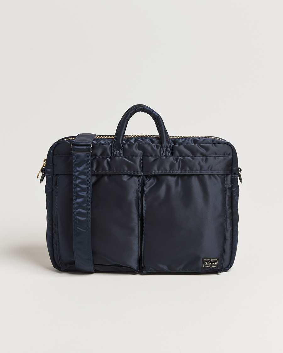 Porter-Yoshida & Co.Tanker 2Way Document BagNavy – Blue