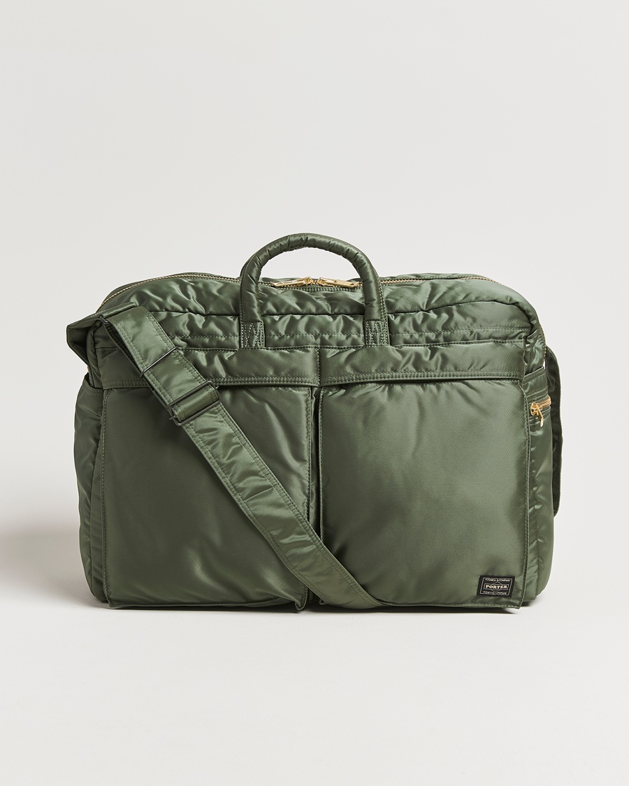 Porter-Yoshida & Co.Tanker Duffle BagSage Green – Green