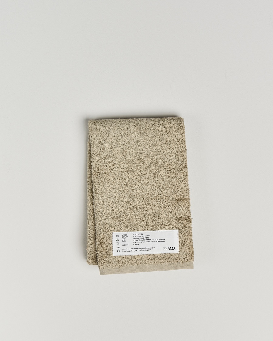 Frama Heavy Hand Towel 50x80cm Sage Green – Green