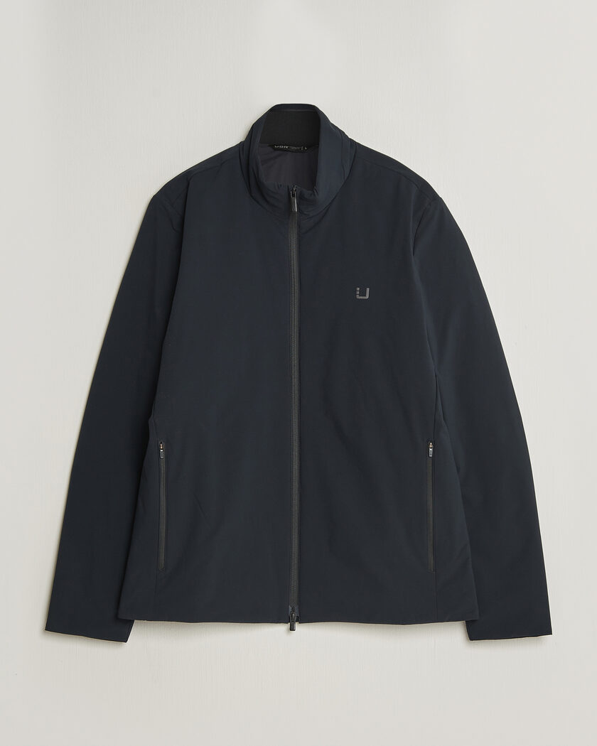 Stone Island Supima Cotton Stretch Hooded Jacket Black at