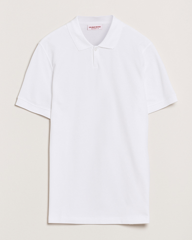 Orlebar Brown Bruno Organic Cotton Pique White – White