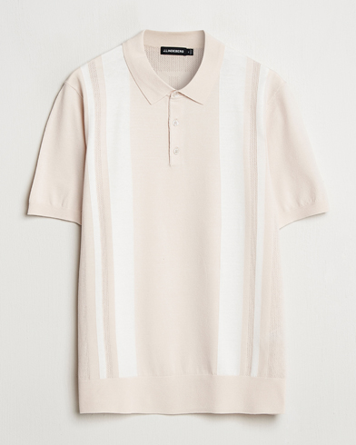 John Smedley Adrian Slim Fit Sea Island Polo Parchment at