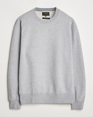 BEAMS PLUS Made In Japan Cotton Sweatshirt Grey – Grey