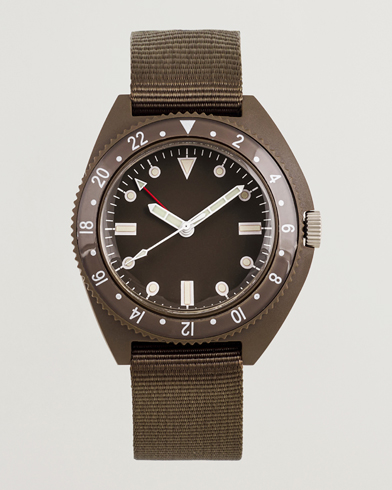 BEAMS PLUS Type-P24 Utility Watch Olive – Green