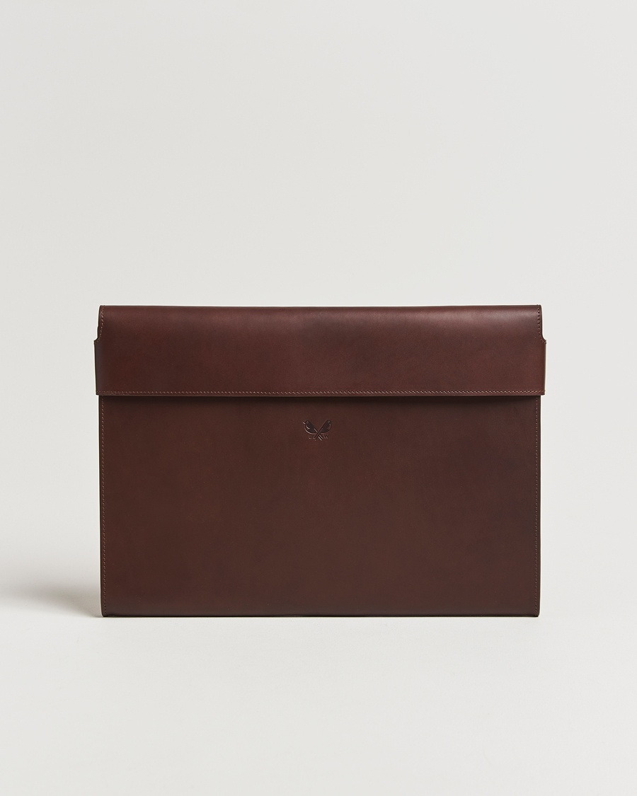 Bennett Winch Large Leather Folio Brown – Brown