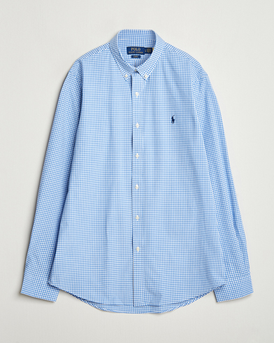 Polo Ralph Lauren Slim Fit Poplin Shirt Blue/Check – Blue