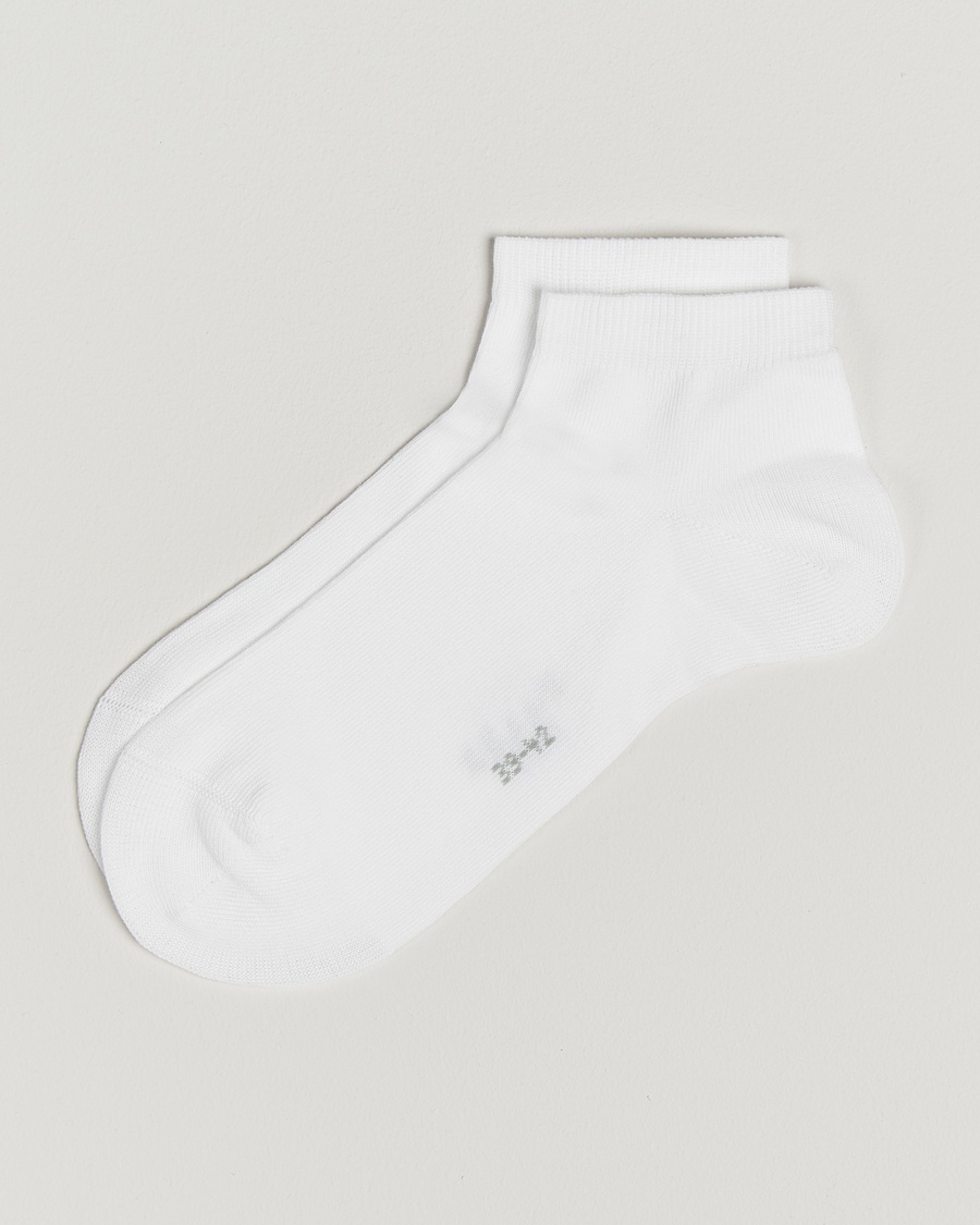 Falke Happy 2-Pack Cotton Sneaker Socks White – White