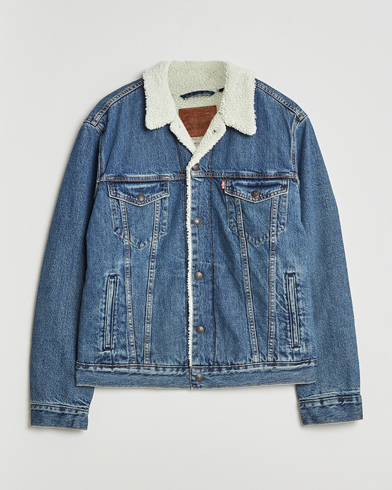 Levi's Type 3 Sherpa Trucker In The Morning – Blue