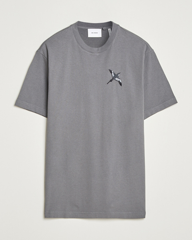 Axel Arigato Micro Bee Bird T-Shirt Steel Grey – Grey