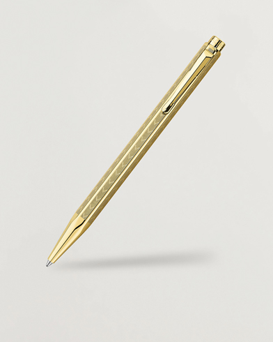 Caran d'Ache Caran d' Ache Ecridor Chevron Ballpoint Pen Gilded – gold