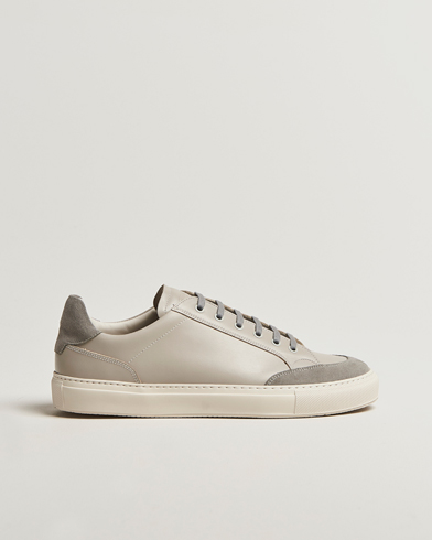 Sweyd Center Leather/Suede Sneakers Grey – Grey