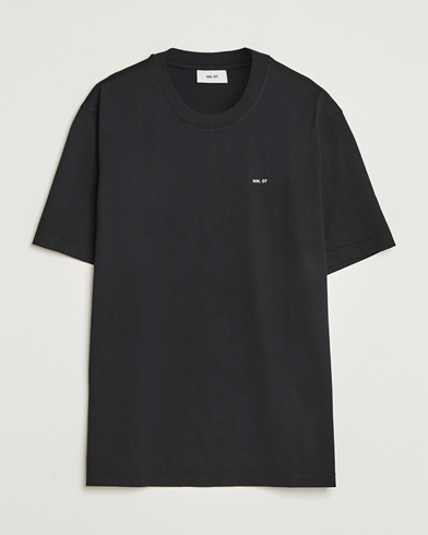 Merz b. Schwanen Classic Fit Sturdy T-Shirt Black at CareOfCarl.com