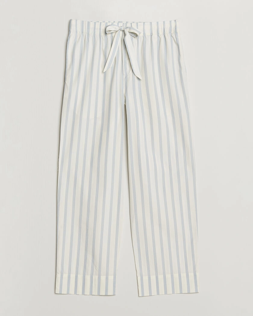 Tekla Poplin Pyjama Pants Needle Stripes – Multi-colour