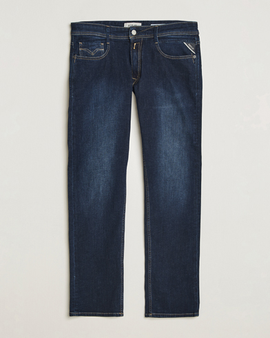 HUGO Herren Jonah Jeans – Regular Fit In Mittelblau Stone-Washed | 100% Baumwolle Denim | Style Mit HUGO-Attitude