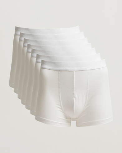 Zimmerli of Switzerland Mercerized Cotton Boxer Briefs White at