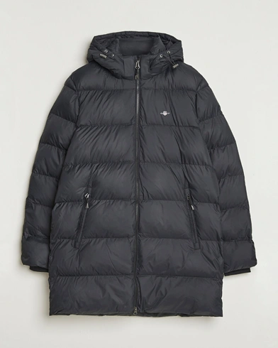 GANT The Active Cloud Mid Length Jacket Black – Black