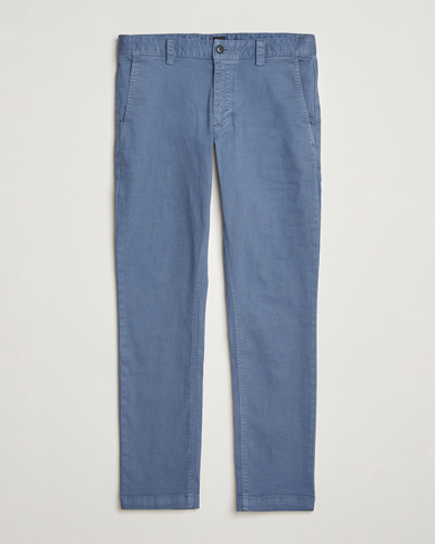 BOSS ORANGE Cotton Chino Open Blue – Blue