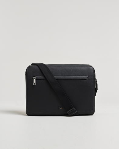 BOSS BLACK Ray Flap Messenger Bag Black – Black