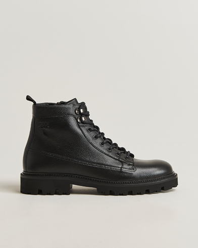 BOSS BLACK Julyo Leather Boot Black – Black