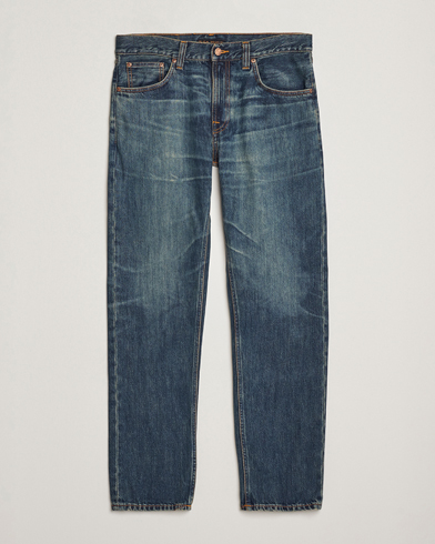 Nudie Jeans Gritty Jackson Jeans Thriller Tracks – Blue