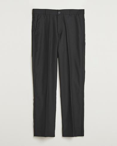 Samsøe Samsøe Noah Pleated Trousers Black – Black