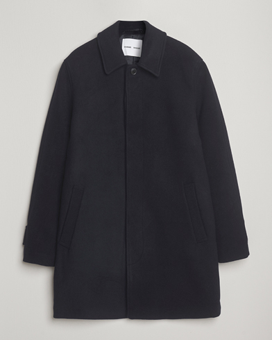 Sunflower Relaxed Nylon Coat Black at CareOfCarl.com