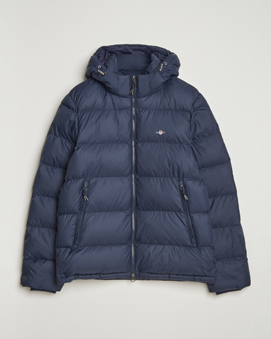 Moncler Montgenevre Flannel Down Jacket Navy at CareOfCarl.com