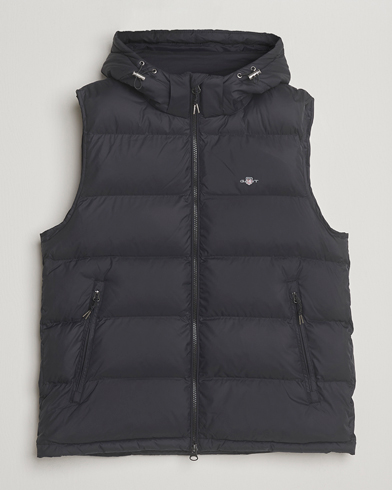 Moncler Tibb Down Vest Black at CareOfCarl.com