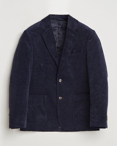 GANT Corduroy Blazer Evening Blue – Blue