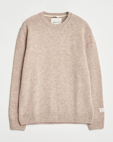 Inis Meáin Fishnet Linen Sweater Mist at CareOfCarl.com