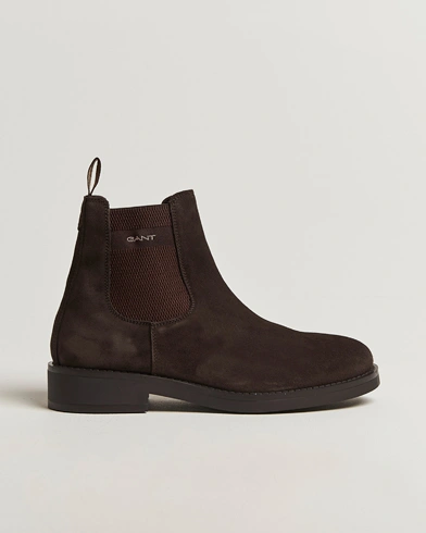 GANT Prepdale Suede Chelsea Boot Espresso Brown – Brown