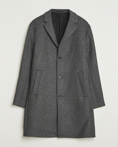 Tiger of Sweden Cempsey Wool Coat Grey Melange at CareOfCarl.com