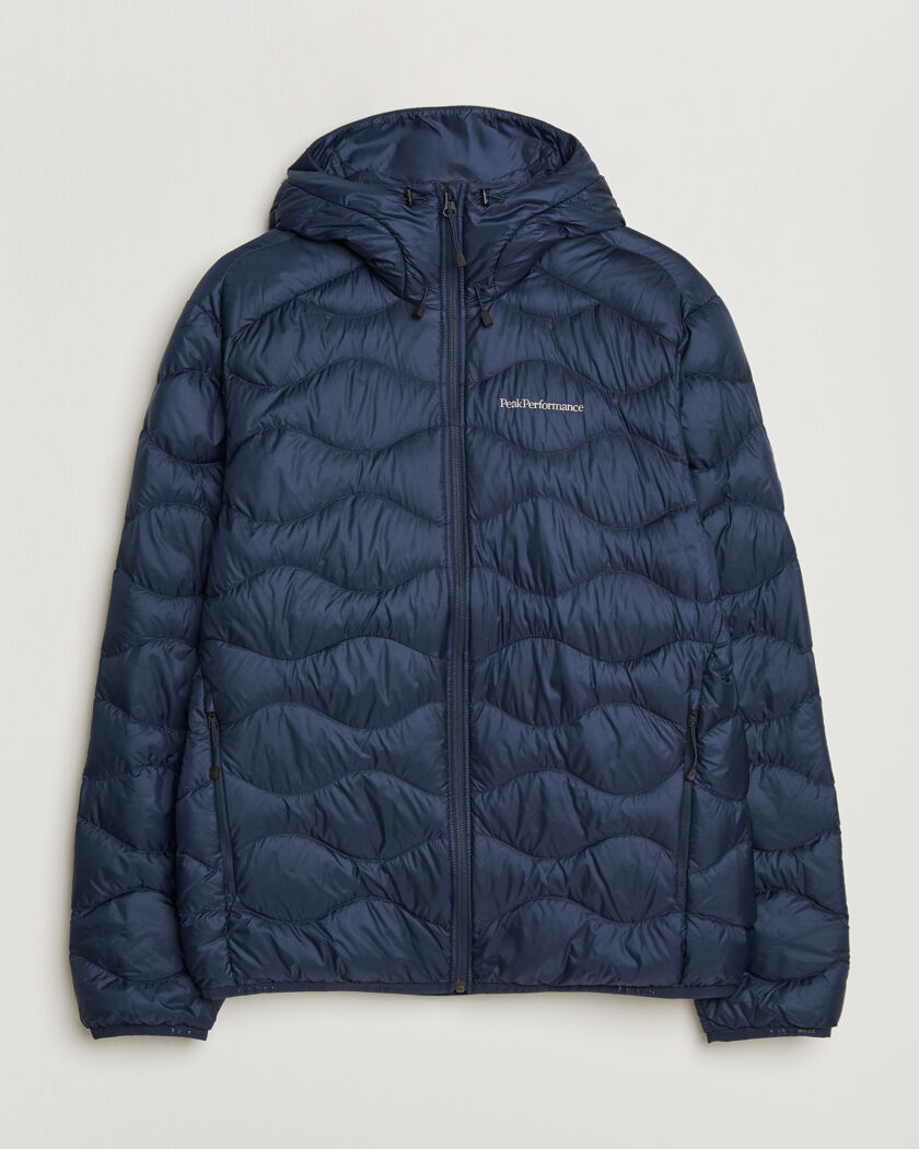 Moncler Bess Flannel Down Blazer Navy at CareOfCarl.com