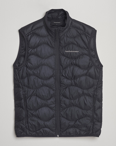 Peak Performance Helium Down Vest Black – Black